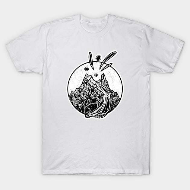 Erupting Volcano T-Shirt by AquaDuelist